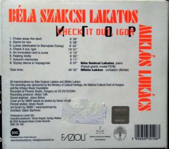 CD Béla Szakcsi Lakatos: Check It Out, Igor