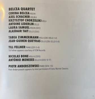 15CD/Set di cofanetti Belcea Quartet: The Alpha Classics Complete Recordings