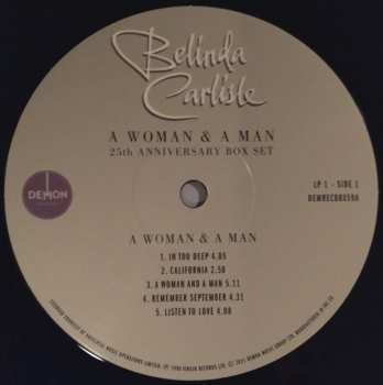 3LP/Set di cofanetti Belinda Carlisle: A Woman & A Man DLX | LTD