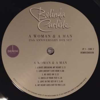 3LP/Set di cofanetti Belinda Carlisle: A Woman & A Man DLX | LTD