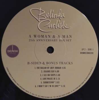 3LP/Set di cofanetti Belinda Carlisle: A Woman & A Man DLX | LTD