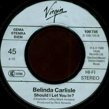 SP Belinda Carlisle: I Get Weak