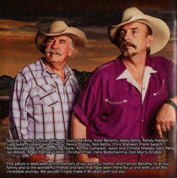 2CD Bellamy Brothers: 40 Years 