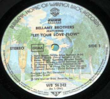 LP Bellamy Brothers: Let Your Love Flow