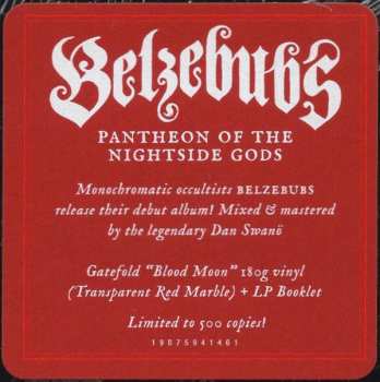 LP Belzebubs: Pantheon Of The Nightside Gods CLR | LTD