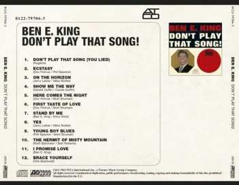 CD Ben E. King: Don't Play That Song!