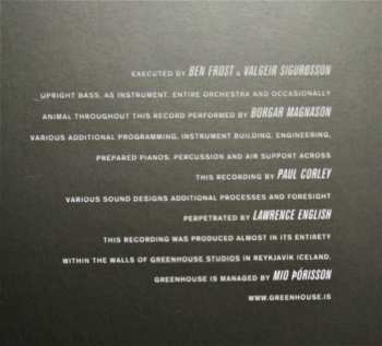 LP Ben Frost: By The Throat