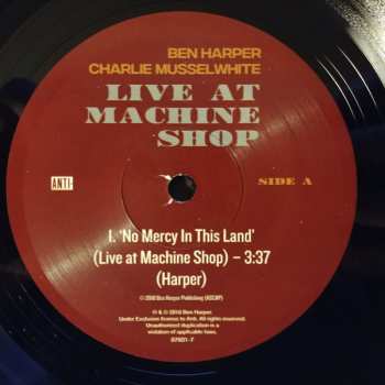 SP Ben Harper: Live At Machine Shop