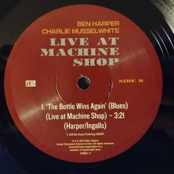 SP Ben Harper: Live At Machine Shop