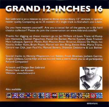 4CD Ben Liebrand: Grand 12-Inches 16