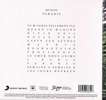 CD Ben Mazue: Paradis 