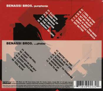 2CD/Set di cofanetti Benassi Bros.: Pumphonia & ...Phobia