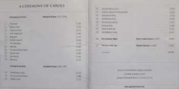 CD Benjamin Britten: A Ceremony Of Carols / An English Day-Book
