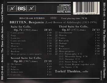 CD Benjamin Britten: The Complete Suites For Cello