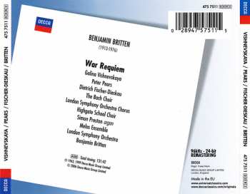 2CD Benjamin Britten: War Requiem