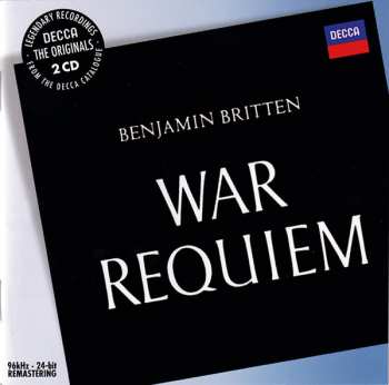 2CD Benjamin Britten: War Requiem
