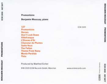 CD Benjamin Moussay: Promontoire
