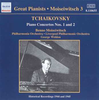 CD Pyotr Ilyich Tchaikovsky: Great Pianists: Moiseiwitsch 3 (Historical Recordings 1944 and 1945)