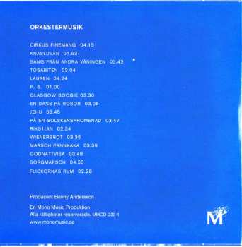 6CD/2DVD/Set di cofanetti Benny Anderssons Orkester: BAO In Box