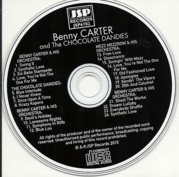 CD Benny Carter: Benny Carter With The Chocolate Dandies