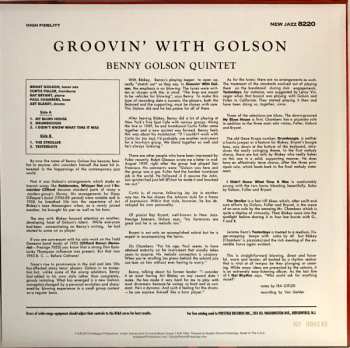 LP Benny Golson: Groovin' With Golson LTD | NUM