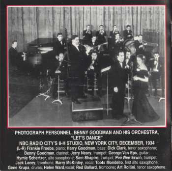 CD Benny Goodman And His Orchestra: 1935 From The Famous "Let's Dance" Broadcasts