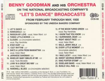 CD Benny Goodman And His Orchestra: 1935 From The Famous "Let's Dance" Broadcasts