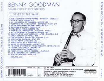 CD Benny Goodman: I'll Never Be The Same