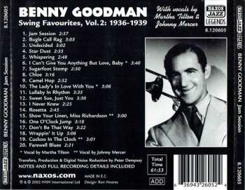 CD Benny Goodman: Jam Session (Swing Favourites Vol. 2 1936-1939)