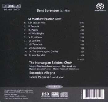 SACD Ensemble Allegria: St Matthew Passion