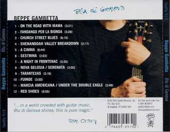 CD Beppe Gambetta: Blu Di Genova