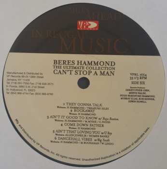 3LP Beres Hammond: Can't Stop A Man: The Ultimate Collection