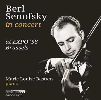 CD Berl Senofsky: In Concert At Expo '58 Brussels