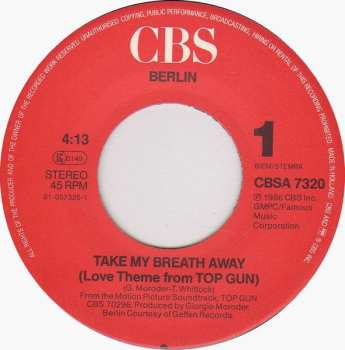 SP Berlin: Take My Breath Away (Love Theme From "Top Gun")