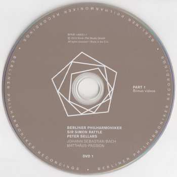 2DVD/Blu-ray Johann Sebastian Bach: Matthäus-Passion