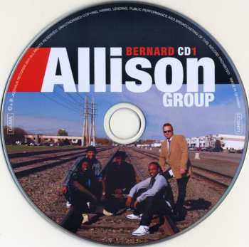 2CD Bernard Allison Group: Live At The Jazzhaus