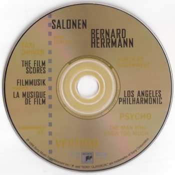 CD Bernard Herrmann: The Film Scores