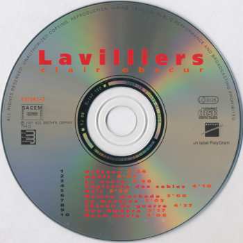 CD Bernard Lavilliers: Clair-Obscur