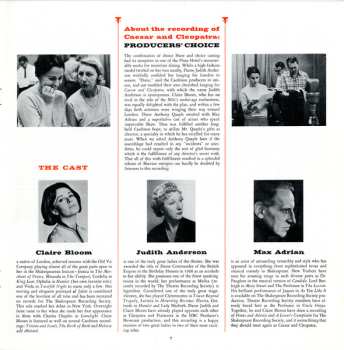 2LP/Set di cofanetti Max Adrian: Caesar And Cleopatra