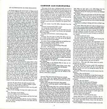 2LP/Set di cofanetti Max Adrian: Caesar And Cleopatra