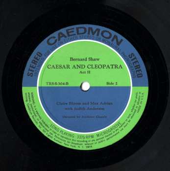 2LP/Set di cofanetti Max Adrian: Caesar And Cleopatra