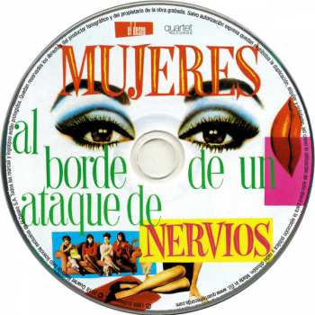 CD Bernardo Bonezzi: Mujeres Al Borde De Un Ataque De Nervios (Banda Sonora Original)