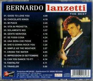 CD Bernardo Lanzetti: The Best