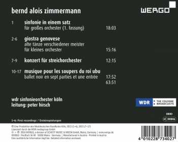 CD WDR Sinfonieorchester Köln: Sinfonie In Einem Satz (1. Fassung)