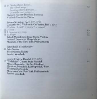 2CD/Set di cofanetti Dietrich Fischer-Dieskau: Concert Of The Century