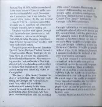 2CD/Set di cofanetti Dietrich Fischer-Dieskau: Concert Of The Century