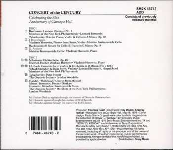 2CD/Set di cofanetti Dietrich Fischer-Dieskau: Concert Of The Century