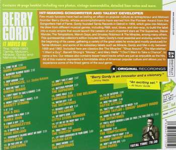CD Berry Gordy: The Songs Of Berry Gordy - It Moves Me (The 1959-62 Tamla, Motown, Miracle, Gordy And Mel-o-dy Sides)