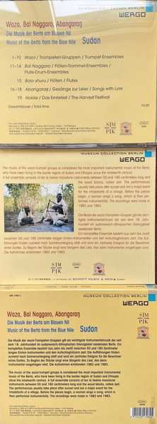 CD Berta: Waza, Bal Naggaro, Abangaraŋ - Sudan (Die Musik Der Berta Am Blauen Nil = Music Of The Berta From The Blue Nile)
