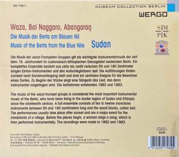 CD Berta: Waza, Bal Naggaro, Abangaraŋ - Sudan (Die Musik Der Berta Am Blauen Nil = Music Of The Berta From The Blue Nile)